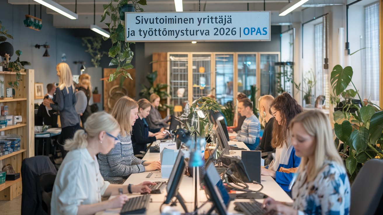 Sivutoiminen Yrittäjä ja Työttömyysturva 2026 | Opas